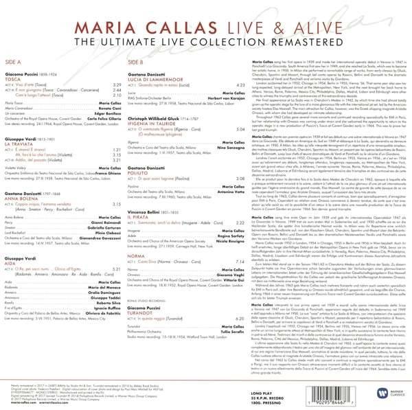 Maria Callas – Live &amp; Alive